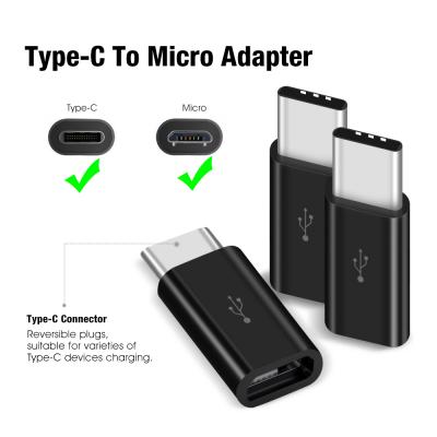 High Quality OTG Adapter Type C Male To Micro Usb Female Adapter
